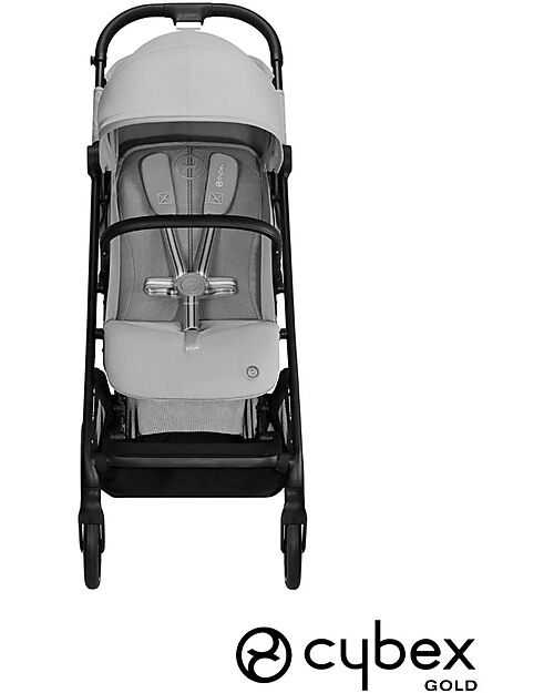 Cybex Beezy Stroller - Fog Grey/Light Grey - The Most Compact Lights Strollers