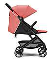 Cybex Beezy Stroller - Hibiscus Red/Red - with One-Pull Harness Lights Strollers