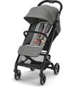 Cybex Beezy Stroller - Lava Grey/Mid Grey - Comfort on the Go from Birth! Lights Strollers