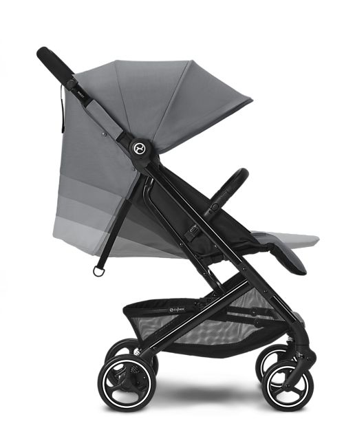 Cybex Beezy Stroller - Lava Grey/Mid Grey - Comfort on the Go from Birth! Lights Strollers