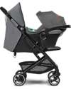 Cybex Beezy Stroller - Lava Grey/Mid Grey - Comfort on the Go from Birth! Lights Strollers