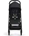 Cybex Beezy Stroller - Magic Black - Black Frame - The Most Compact Lights Strollers