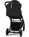 Cybex Beezy Stroller - Magic Black - Black Frame - The Most Compact Lights Strollers
