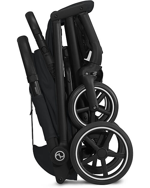 Cybex Beezy Stroller - Magic Black/Black - The Most Compact Lights Strollers