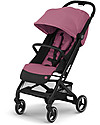 Cybex Beezy Stroller - Magnolia Pink - Comfort on the Go from Birth! Lights Strollers