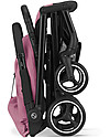 Cybex Beezy Stroller - Magnolia Pink - Comfort on the Go from Birth! Lights Strollers
