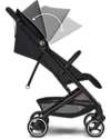 Cybex Beezy Stroller - Moon Black/Black - Comfort on the Go from Birth! Lights Strollers