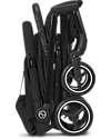 Cybex Beezy Stroller - Moon Black/Black - Comfort on the Go from Birth! Lights Strollers