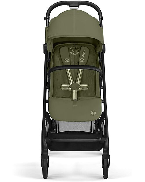 Cybex Beezy Stroller - Moss Green/Khaki - The Most Compact Lights Strollers