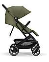 Cybex Beezy Stroller - Moss Green/Khaki - The Most Compact Lights Strollers