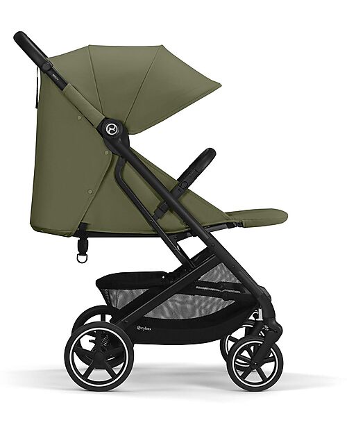 Cybex Beezy Stroller - Moss Green/Khaki - The Most Compact Lights Strollers