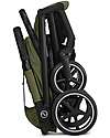 Cybex Beezy Stroller - Moss Green/Khaki - The Most Compact Lights Strollers