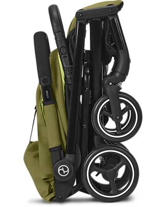 Cybex Beezy Stroller - Nature Green/Green - Comfort on the Go from Birth! Lights Strollers