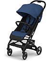 Cybex Beezy Stroller - Navy Blue - Comfort on the Go from Birth! Lights Strollers
