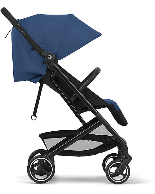 Cybex Beezy Stroller - Navy Blue - Comfort on the Go from Birth! Lights Strollers