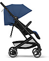 Cybex Beezy Stroller - Navy Blue - Comfort on the Go from Birth! Lights Strollers