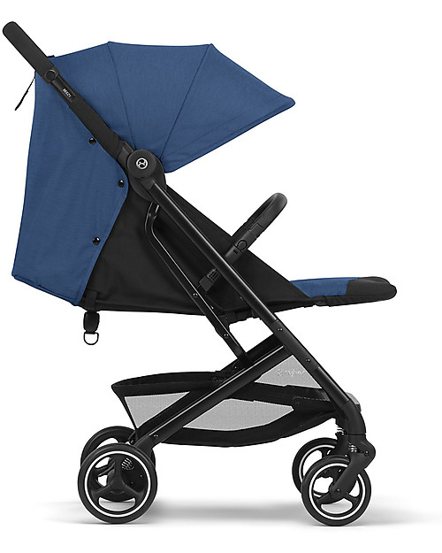 Cybex Beezy Stroller - Navy Blue - Comfort on the Go from Birth! Lights Strollers