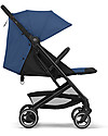 Cybex Beezy Stroller - Navy Blue - Comfort on the Go from Birth! Lights Strollers