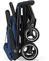 Cybex Beezy Stroller - Navy Blue - Comfort on the Go from Birth! Lights Strollers