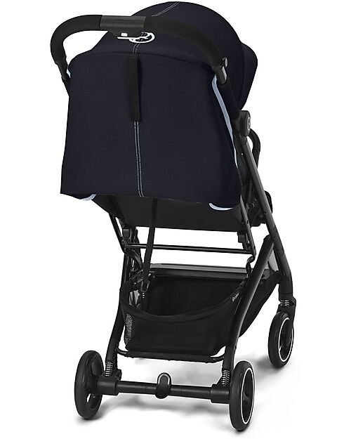Cybex Beezy Stroller - Ocean Blue/Navy Blue - with One-Pull Harness Lights Strollers