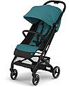 Cybex Beezy Stroller - River Blue - Comfort on the Go from Birth! Lights Strollers