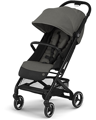 Cybex Beezy Stroller - Soho Grey - Comfort on the Go from Birth! Lights Strollers