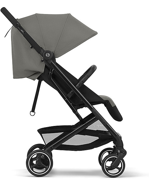 Cybex Beezy Stroller - Soho Grey - Comfort on the Go from Birth! Lights Strollers