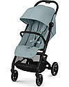 Cybex Beezy Stroller - Stormy Blue/Light Blue - The Most Compact Lights Strollers