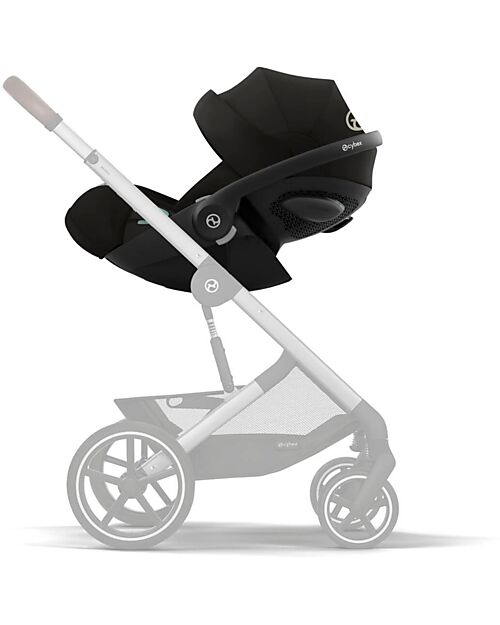 Cybex Car Seat Cloud G i-Size Plus - Moon Black - From Birth to 24 Months Car Seats Group 0+/1