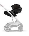 Cybex Car Seat Cloud G i-Size Plus - Moon Black - From Birth to 24 Months Car Seats Group 0+/1