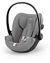 Cybex Car Seat Cloud G i-Size Plus - Stone Grey - From Birth to 24 Months Car Seats Group 0+/1