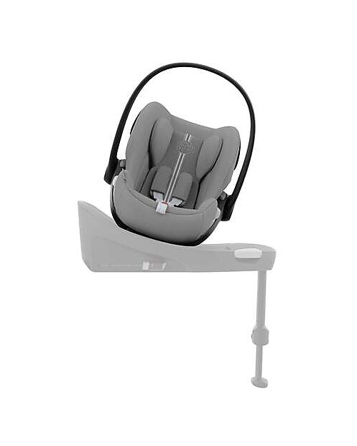 Cybex Car Seat Cloud G i-Size Plus - Stone Grey - From Birth to 24 Months Car Seats Group 0+/1