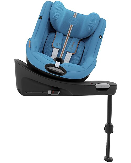 Cybex Car Seat Sirona G i-Size Plus - Beach Blue - Mesh Fabric Car Seats Group 0+/1