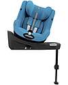 Cybex Car Seat Sirona G i-Size Plus - Beach Blue - Mesh Fabric Car Seats Group 0+/1