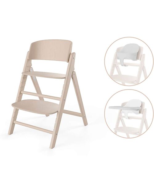 Cybex Click&Fold High Chair - All Natural - 3in1 High Chairs