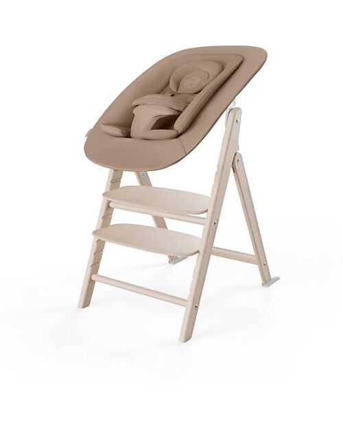 Cybex Click&Fold High Chair - All Natural - 4in1 High Chairs