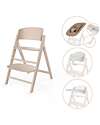 Cybex Click&Fold High Chair - All Natural - 4in1 High Chairs
