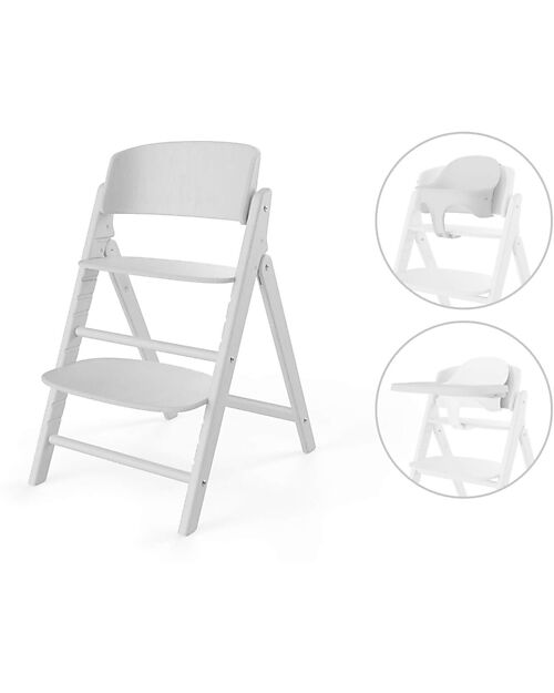 Cybex Click&Fold High Chair - All White - 3in1 High Chairs