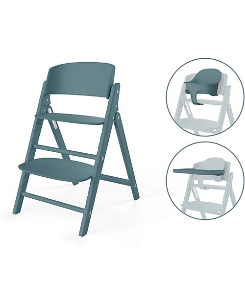 Cybex Click&Fold High Chair - Stone Blue - 3in1 High Chairs