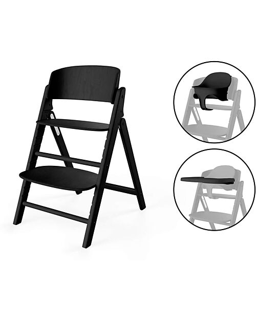 Cybex Click&Fold High Chair - Stunning Black - 3in1 High Chairs