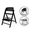 Cybex Click&Fold High Chair - Stunning Black - 3in1 High Chairs