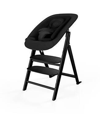 Cybex Click&Fold High Chair - Stunning Black - 4in1 High Chairs