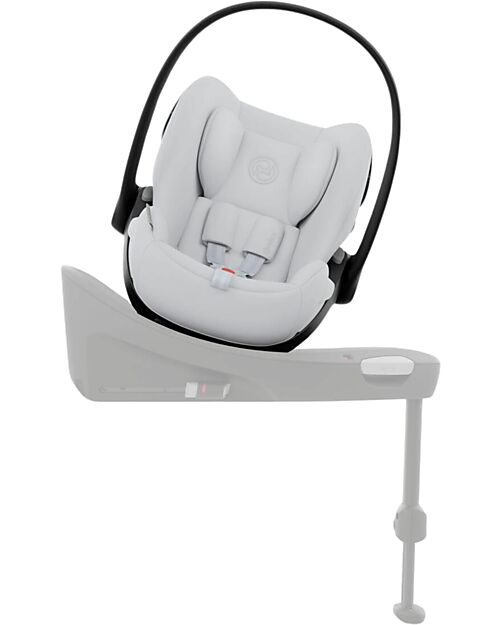 Cybex Cloud G i-Size Car Seat - Fog Grey/Light Grey - from Birth to 15/20 Months Car Seats Group 0+/1