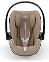 Cybex Cloud G i-Size Plus Car Seat - Almond Beige - From Birth to 24 Months Car Seats Group 0+/1