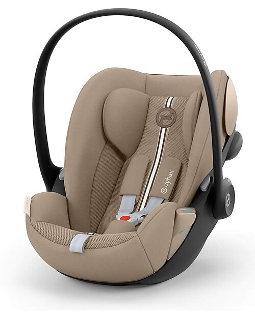 Cybex Cloud G i-Size Plus Car Seat - Almond Beige - From Birth to 24 Months Car Seats Group 0+/1