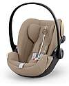 Cybex Cloud G i-Size Plus Car Seat - Almond Beige - From Birth to 24 Months Car Seats Group 0+/1