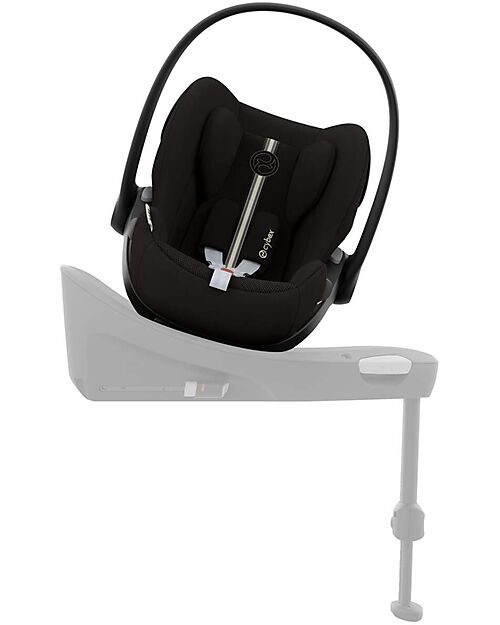 Cybex Cloud G i-Size Plus Car Seat - Moon Black - From Birth to 24 Months Car Seats Group 0+/1