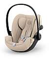 Cybex Cloud G3 Plus Car Seat - Almond Beige - 40-87 cm - Group 0+ Car Seats Group 1/2/3