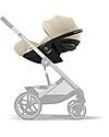 Cybex Cloud G3 Plus Car Seat - Almond Beige - 40-87 cm - Group 0+ Car Seats Group 1/2/3