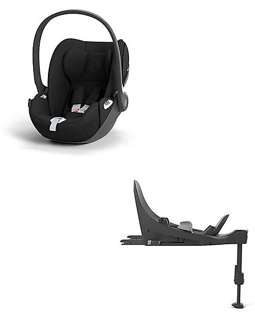 Cybex Cloud T I-Size Car Seat + Base -  Sepia Black - from Birth to 24 Months Car Seats Group 0+/1
